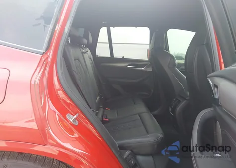 2021 BMW X3 M z USA, uszkodzony, nr VIN 5YMTS0C02M9F21106